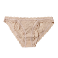 Hanky Panky Nude Lace Brazilian “No VPL”  Bikini Knickers UK M