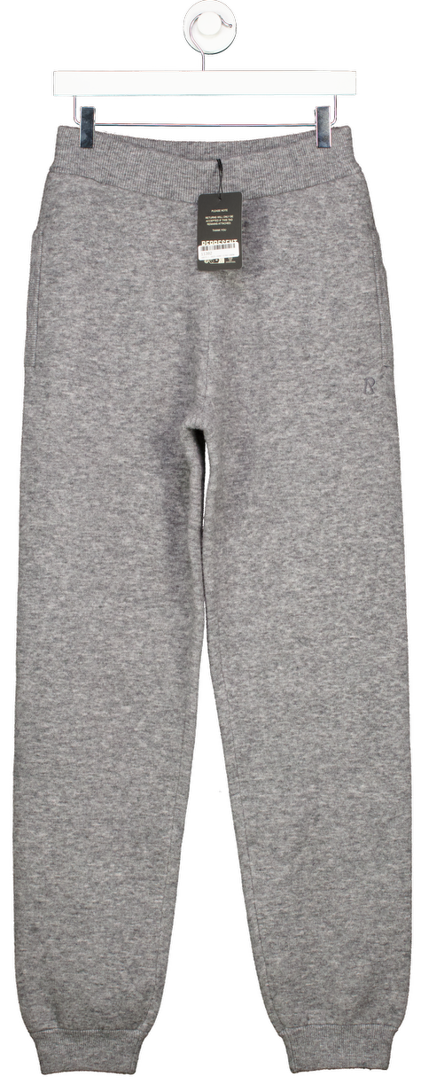 Represent Grey Maze Knit Jogger UK S