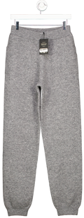 Represent Grey Maze Knit Jogger UK S