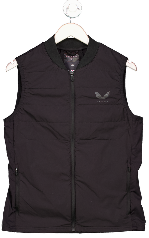 CASTORE Black Quilted Gilet UK S