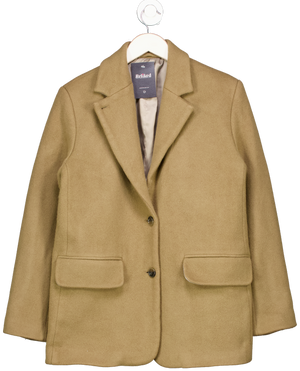 & Other Stories Taupe Brown Manteco Wool Blazer UK 8