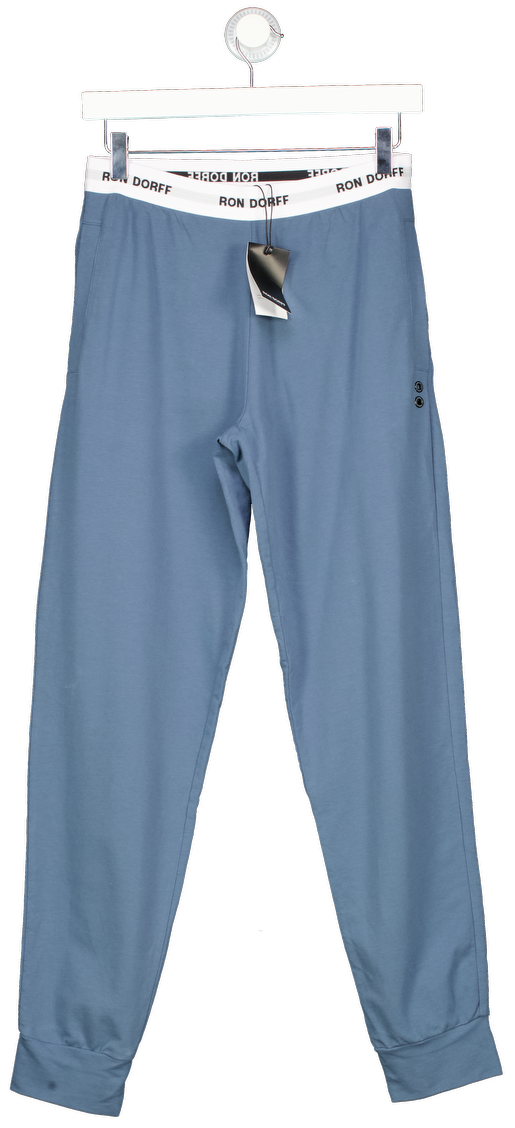 Ron Dorff Blue Lounge Trousers UK S