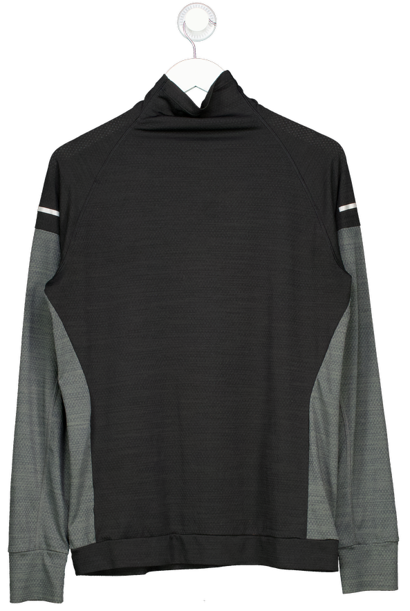 Adidas Black Running Climacool+ Long-sleeve Top UK M