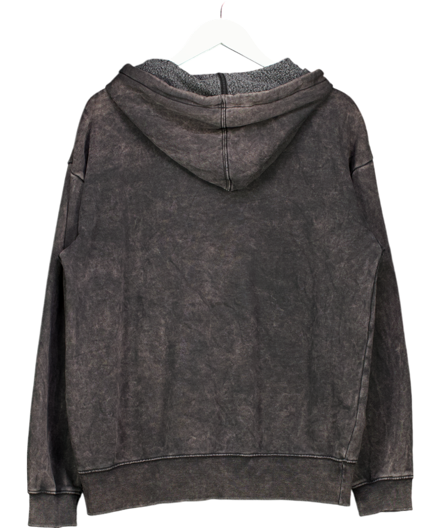 adidas Grey Premium Essentials Hoodie UK M