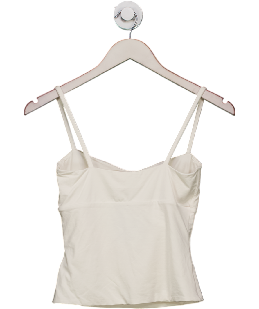 PROBLEM FRONT PHOTO MISSING kookaI White Opal Cinch Top UK 8