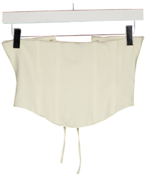 Mars the Label Cream Lace Up Corset UK 8