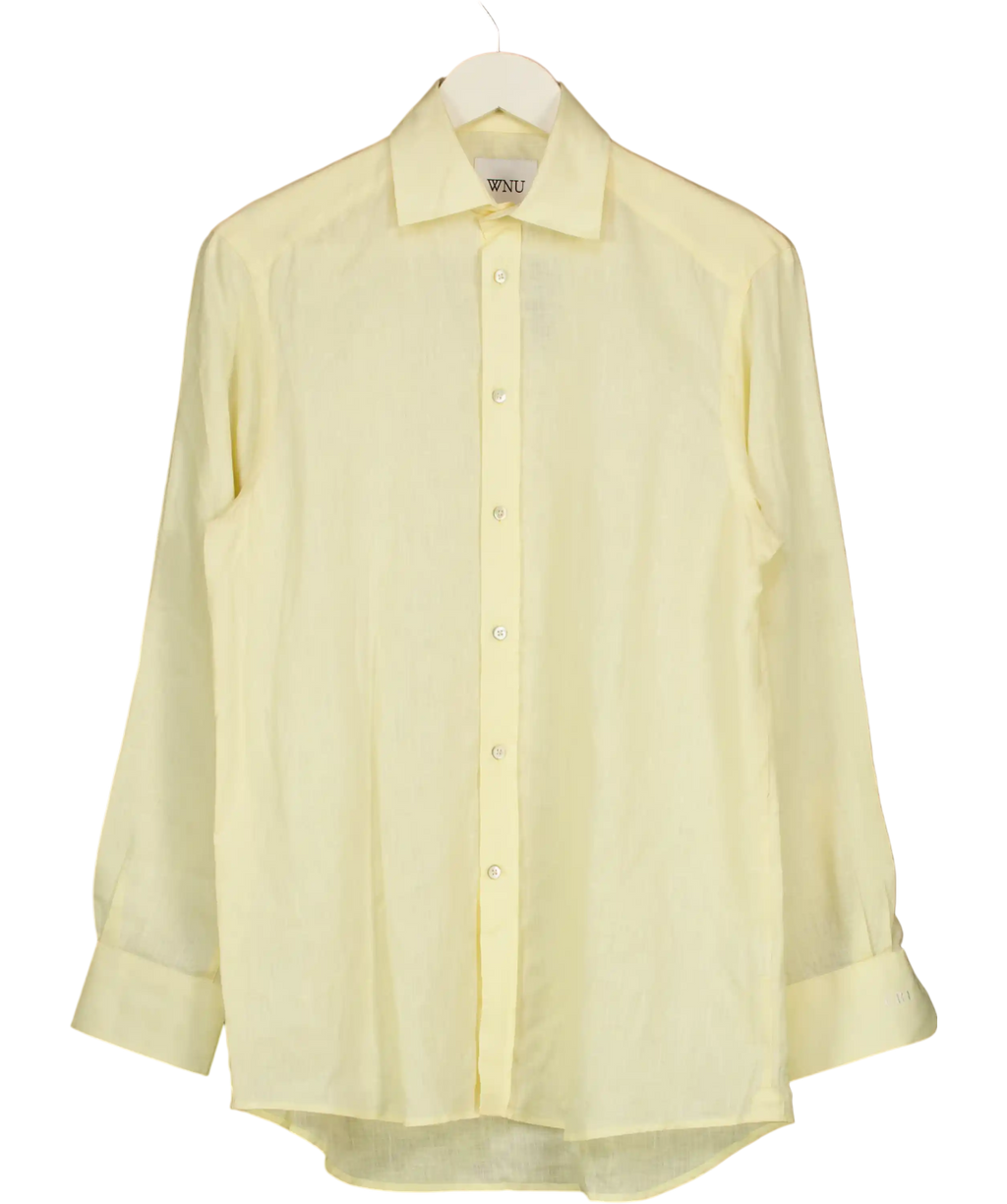 WNU Yellow Linen Shirt Size S UK S