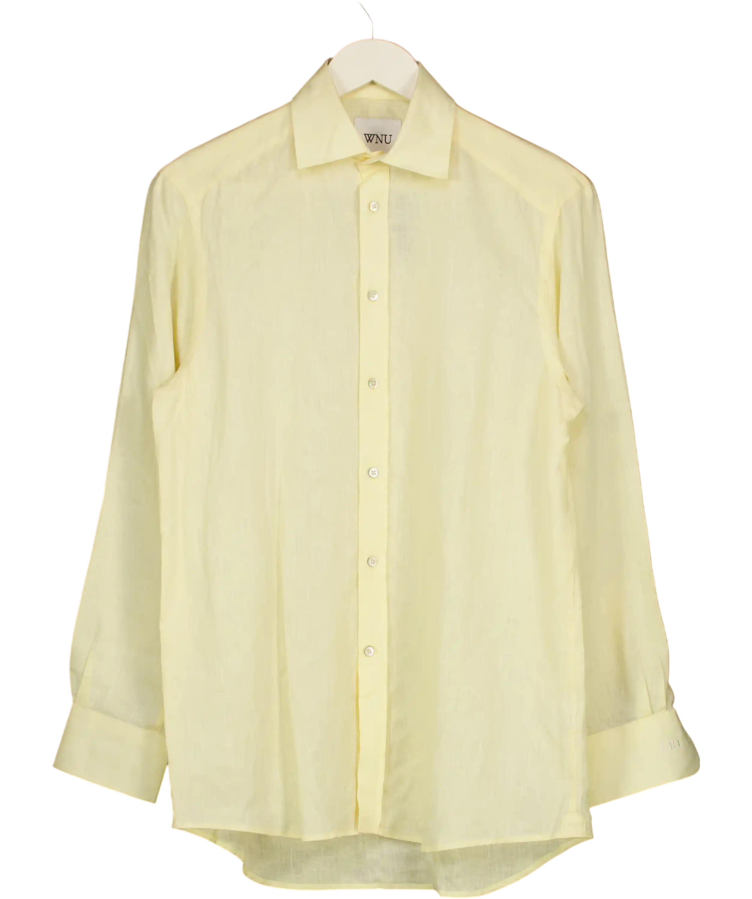 WNU Yellow Linen Shirt Size S UK S