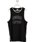 GYMSHARK Black Lifting Tech Tank Top UK L