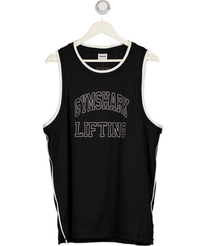 GYMSHARK Black Lifting Tech Tank Top UK L