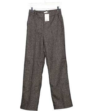 H&M Black Marl Tailored Trousers UK 6
