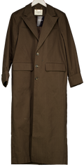 Lounge Underwear Dark Brown Oversized Longline Blazer UK 6