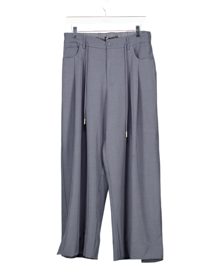 Lioness Blue Slouch Tie Up Pant UK S