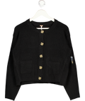 FREE PEOPLE Black Supersoft Luna Cardigan UK XS