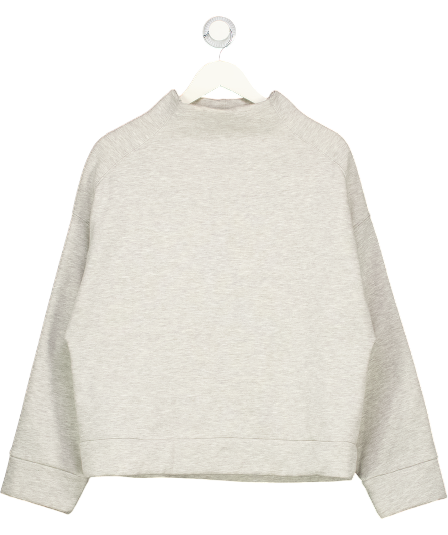 Topshop Grey High Neck Sweatshirt UK S