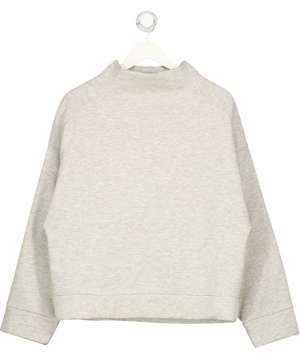 Topshop Grey High Neck Sweatshirt UK S