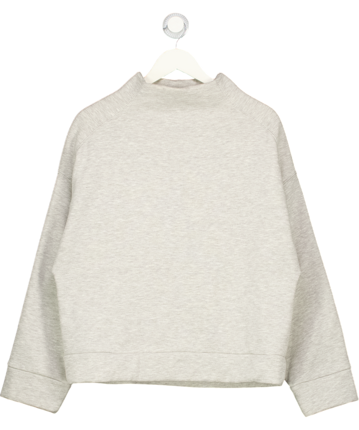 Topshop Grey High Neck Sweatshirt UK S