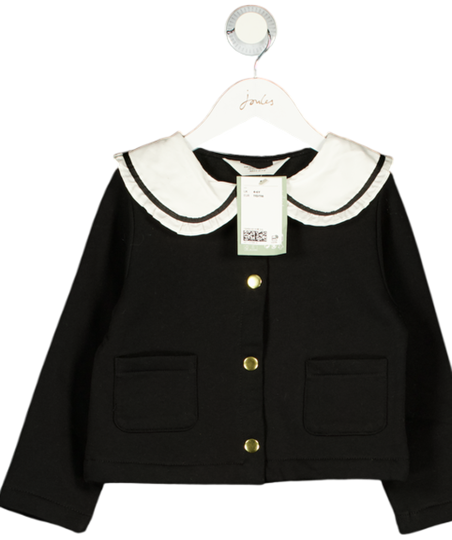 H&M Black Jacket With Collar 4-6 Years