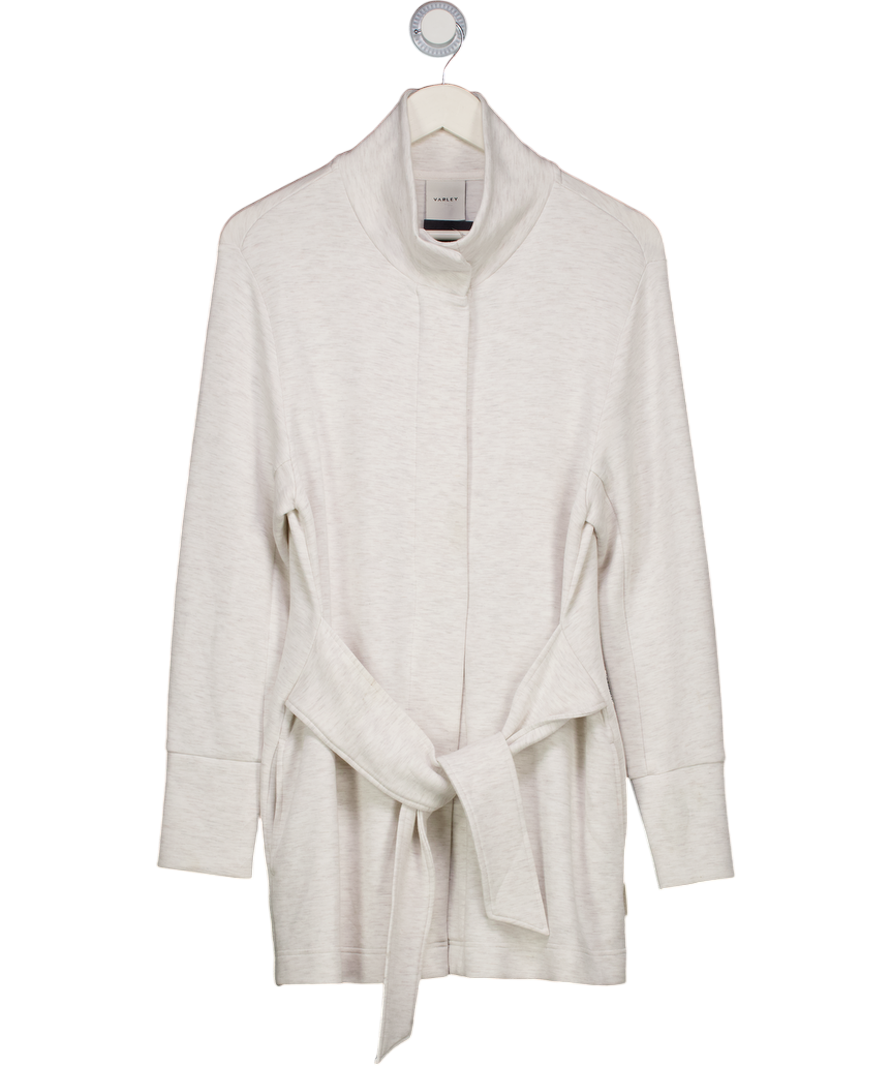 Varley Cream Ivory Marl Doublesoft Anset Jacket UK M