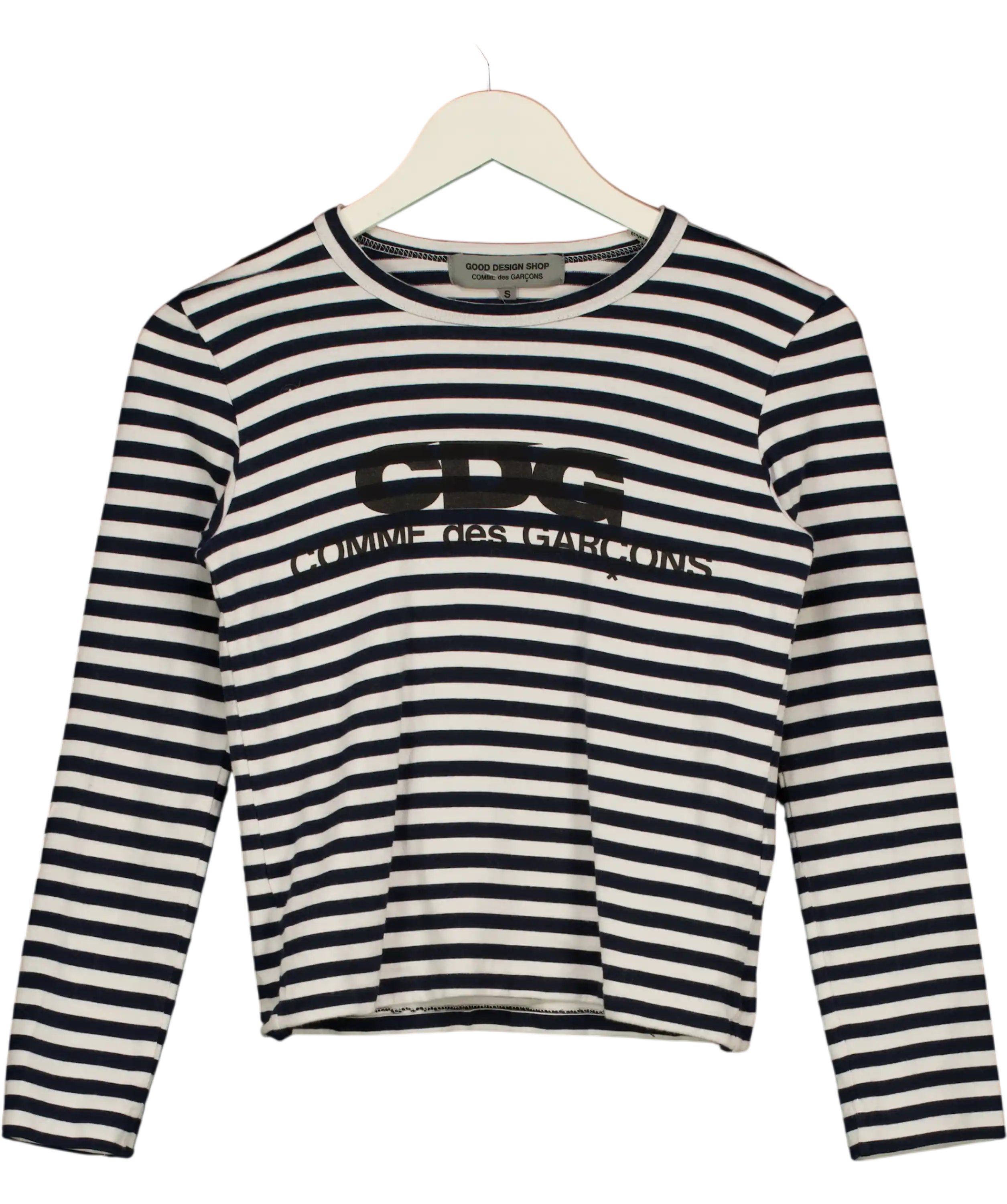 Good Design Shop Blue & White Long Sleeve Top UK S