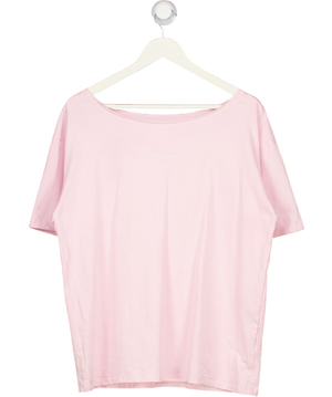 White Fox Pink Wishing For It Off Shoulder Oversized T-shirt UK S/M