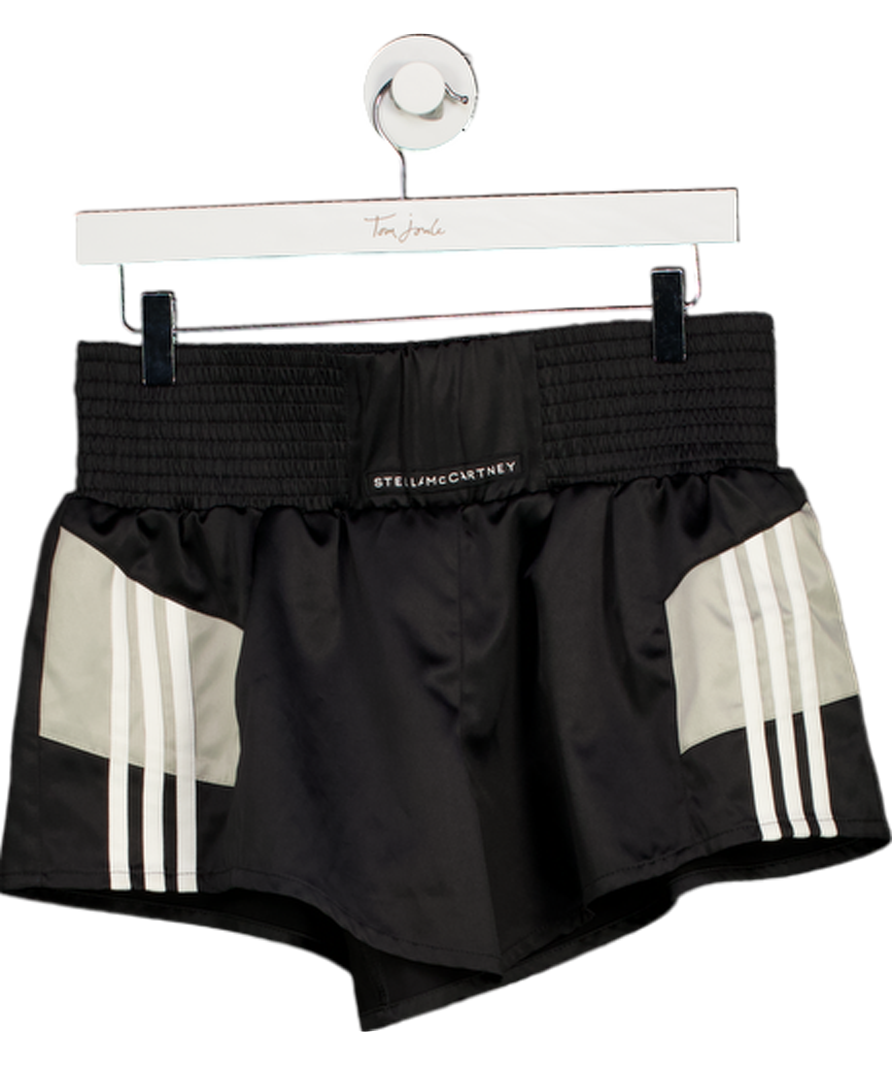 Adidas by Stella Mccartney Black Satin Shorts Boxing Shorts UK S/M