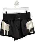 Adidas by Stella Mccartney Black Satin Shorts Boxing Shorts UK S/M