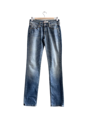 LEVI'S Blue 571 Slim Fit Jeans UK 8