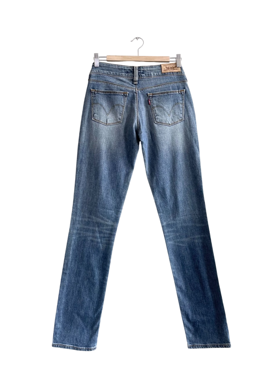 LEVI'S Blue 571 Slim Fit Jeans UK 8