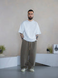 Fear of God Essentials Green Wide Leg Sweatpants UK XS