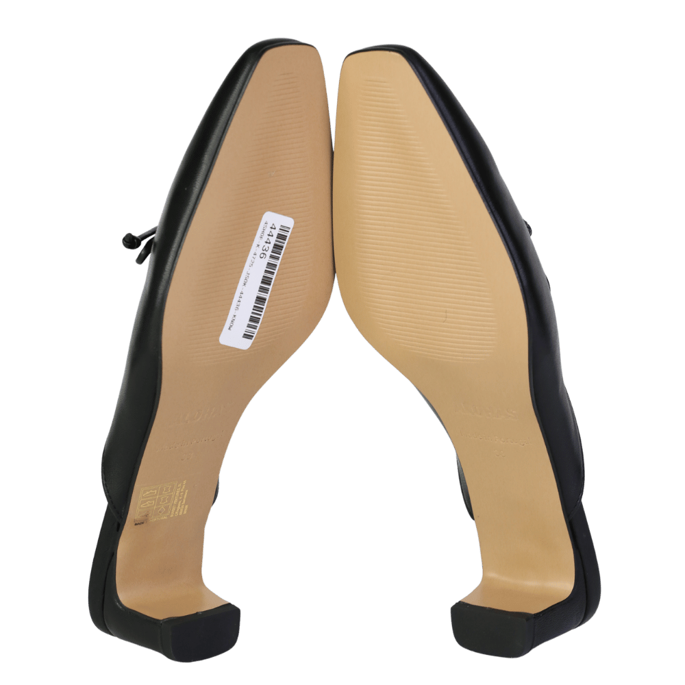 alohas Black 50mm Amar Mules UK 5 EU 38 👠