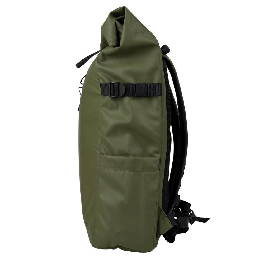 Stubble & Co Green The Roll Top 20l Backpack