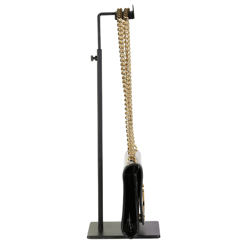 Louis Vuitton Black Louise Patent Leather Crossbody Bag