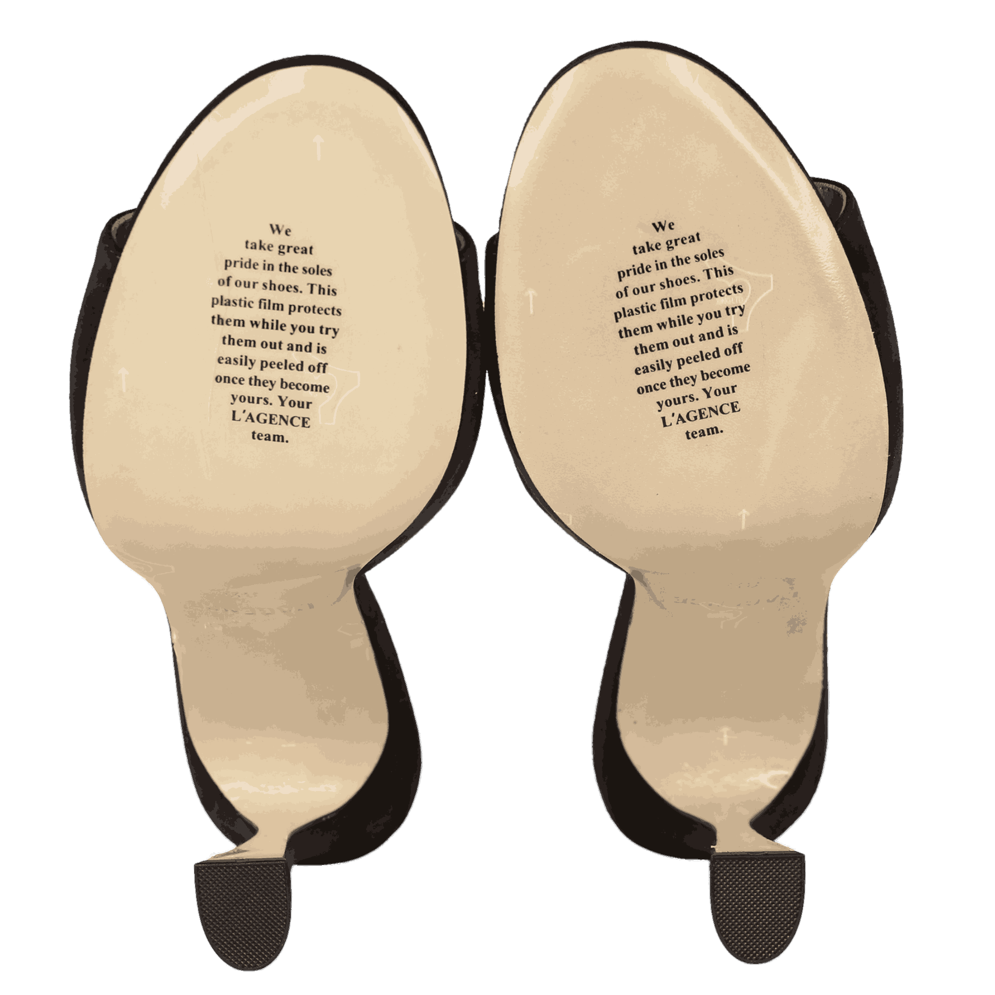 L'agence Brown Avery Suede Open-toe Mule UK 6.5 EU 39.5 👠