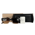 SCOTCH & SODA Brown 40th Anniversary Chunky Square Ombre Sunglasses One Size