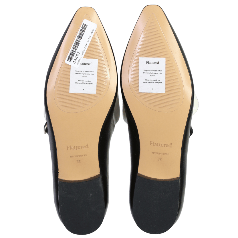 Flattered Camila Leather Black UK 5 EU 38 👠