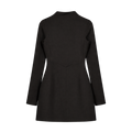 Camilla And Marc Black Gordon High-neck Regular-fit Stretch-woven Mini Dress UK 8