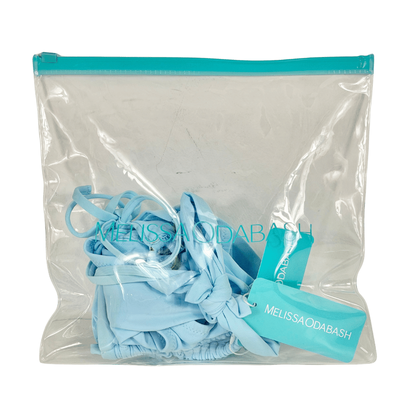 Melissa Odabash Blue Caracas Bikini UK 14
