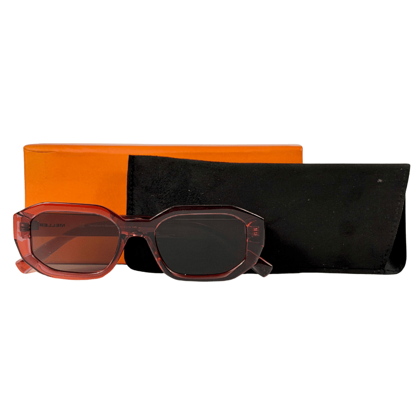 MELLER Pink Kessie Polarised Anti-scratch Sunglasses In Case/box