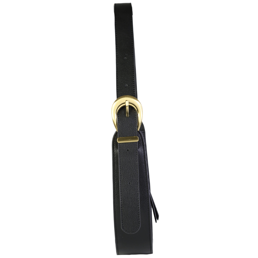 Sancia Black The Yvette Halfmoon One Size