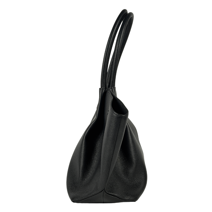 DEMELLIER LONDON Black New York Leather Tote Bag