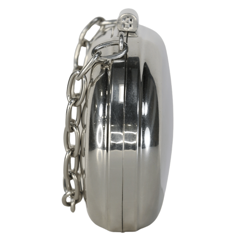 Simkhai Metallic Clutch Bag