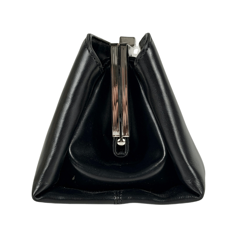 VERAFIED Black Éclair Clutch Bag