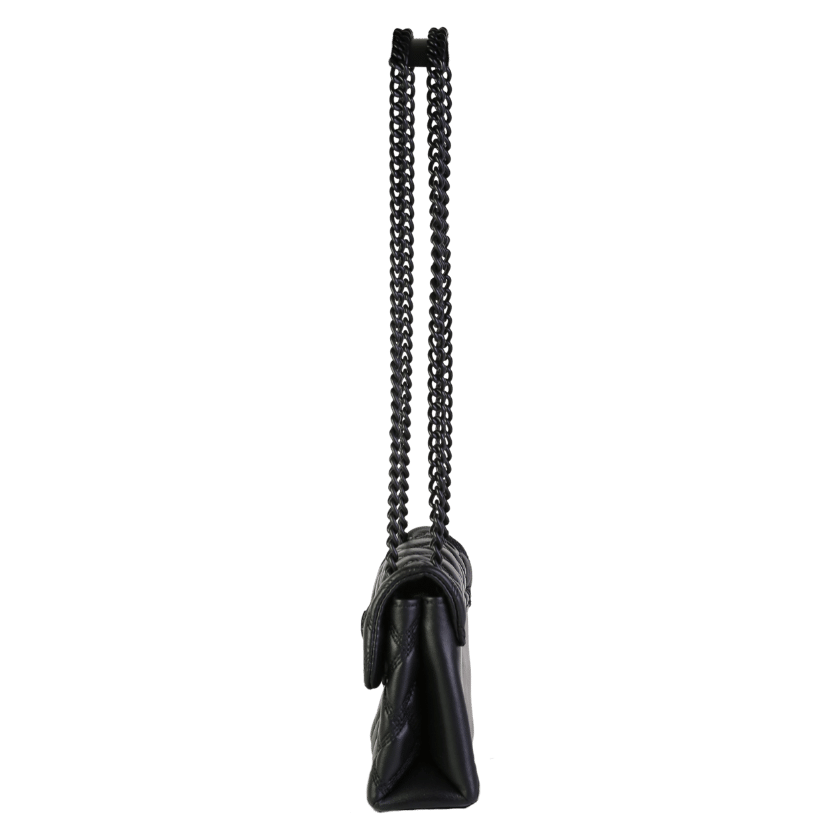 Kurt Geiger Black Mini Kensington Drench Bag One Size