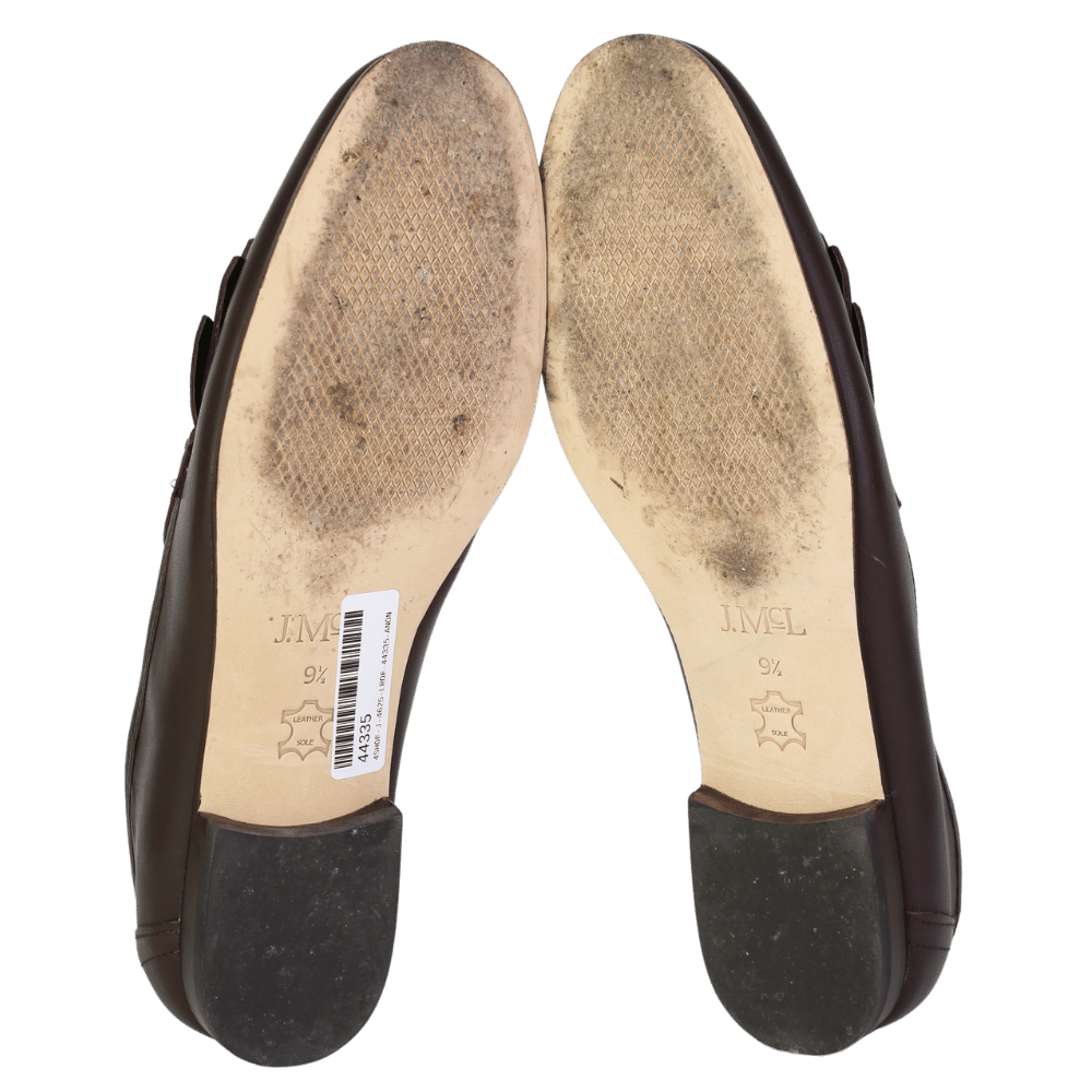 J. Mclaughlin Brown Arlie Leather Loafers US9.5 UK 7.5 EU 40.5 👠