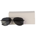 DEZI Black Classic Aviator Sunglasses In Box