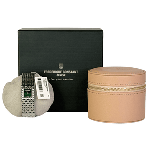 FREDERIQUE CONSTANT GENEVE Classics Manchette FStainless Steel Watch With Malachite Face - Boxed