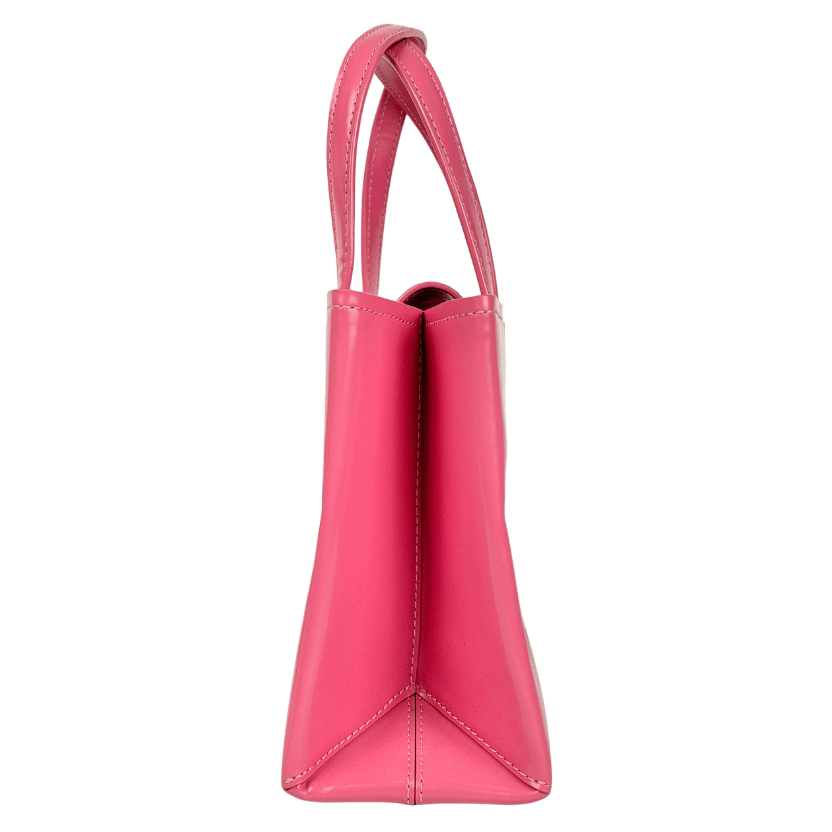 KATE SPADE Pink Smooth Leather Top Handle Bag With Crossbody Strap