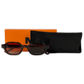 MELLER Brown Cumbo Tortoise Anti-scratch Sunglasses In Case/box One Size