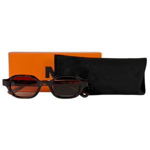 MELLER Brown Cumbo Tortoise Anti-scratch Sunglasses In Case/box One Size